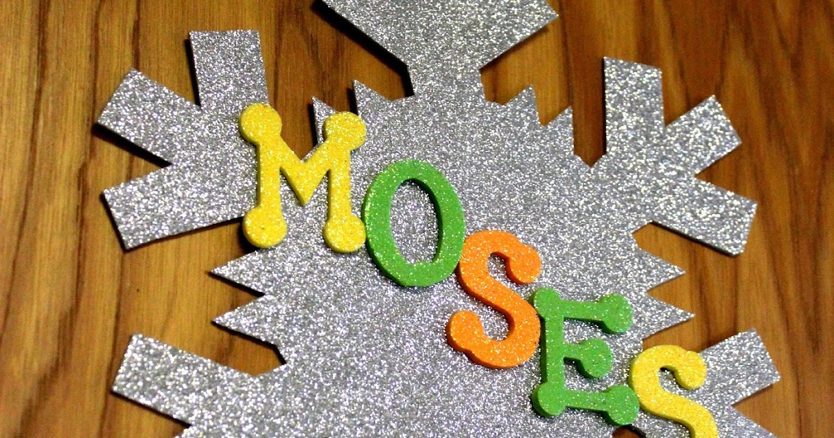 Easy Foam Snowflake Craft for Kids - Glitter On A Dime