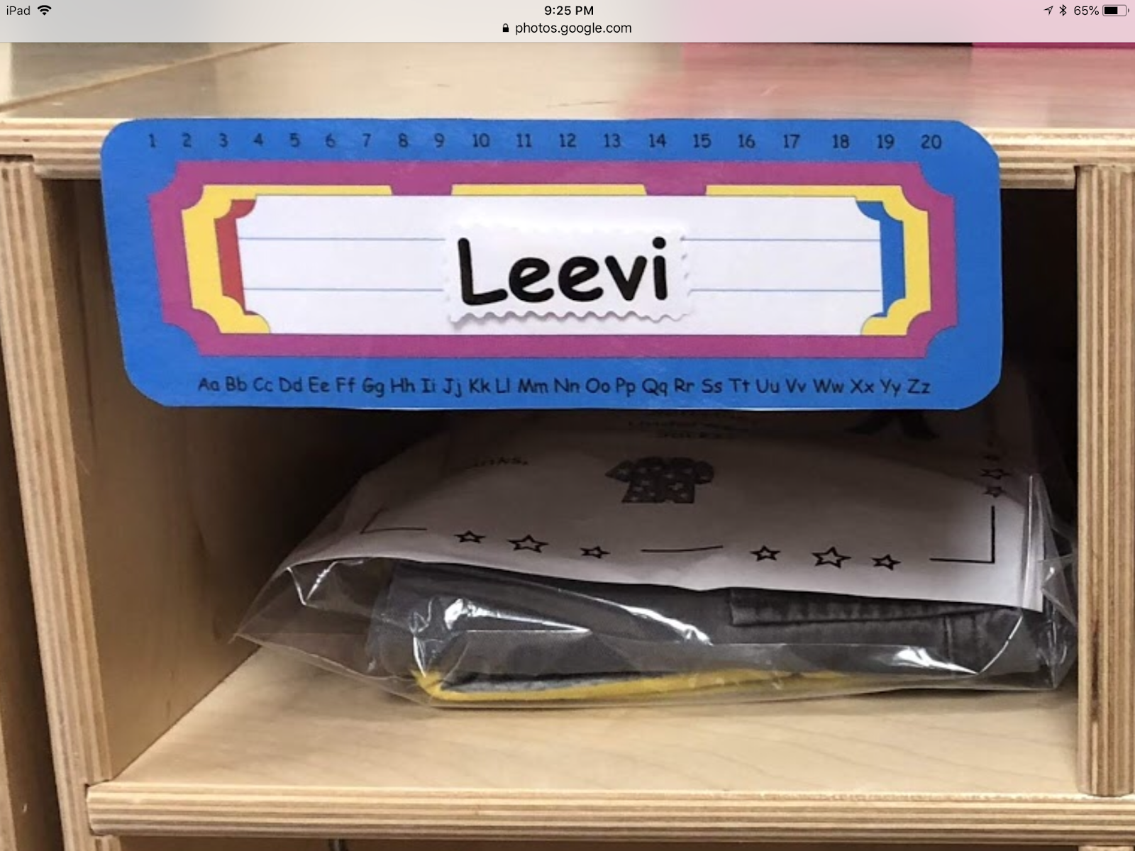 Rolisweets: Preschool Name Labels