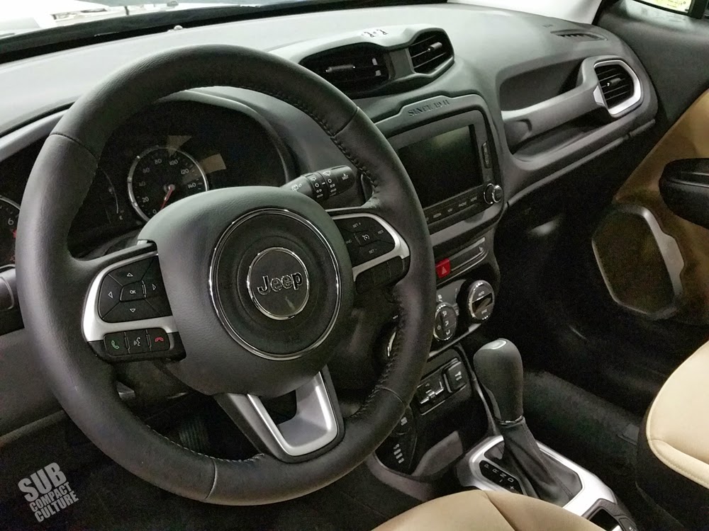 Jeep Renegade interior