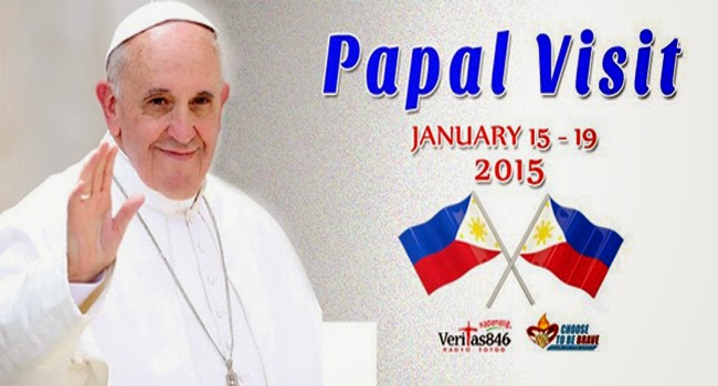 Announcement of January 2015 List of Holidays for Pope Visit