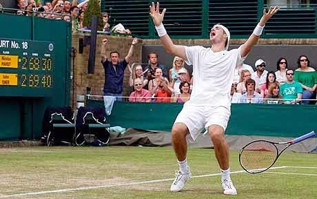 Após vencer jogo mais longo da história, Isner cai em 73 minutos -  25/06/2010 - UOL Esporte