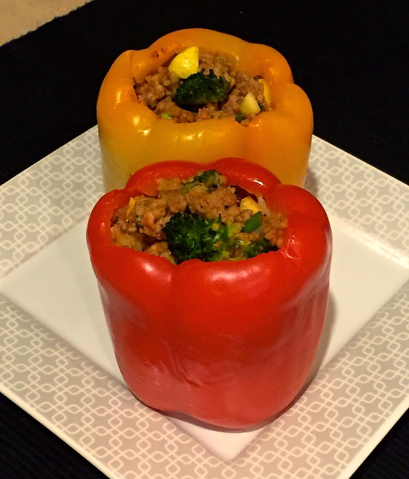 Points In My Life LowPoint Stuffed Peppers