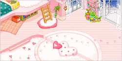 kawaii pink interior rooms pixels inspiration story random happy