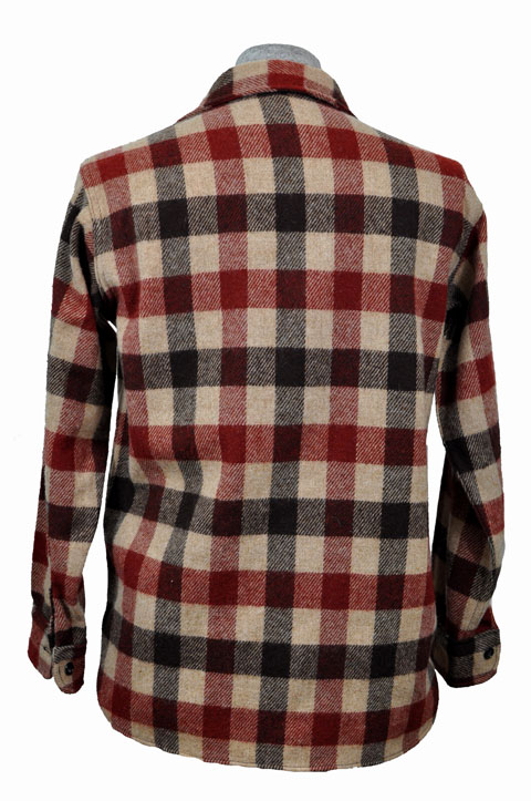 goodbye heart vintage: Vintage LL Bean Plaid Wool Shirt. Size Medium.
