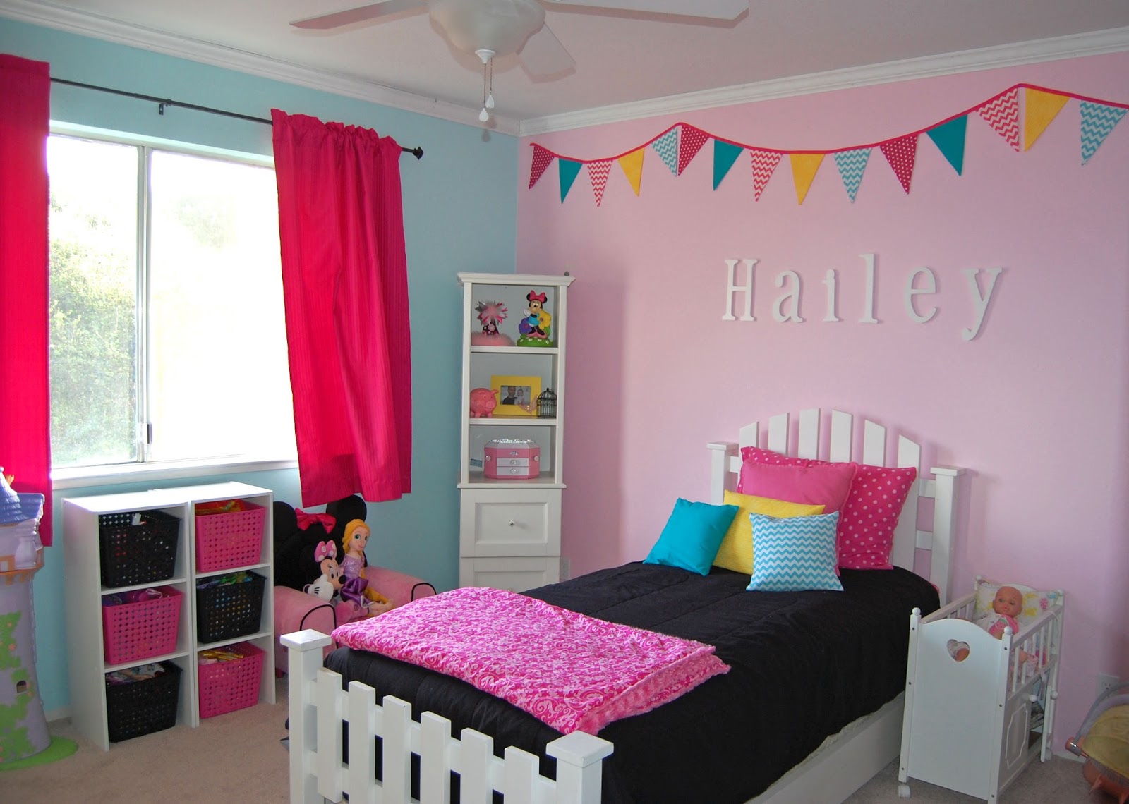 Big Girl Bedroom Reveal