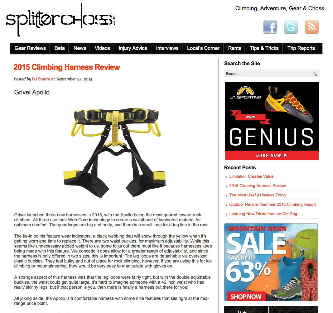 Everything For The Outdoors Gear Review Grivel Apollo