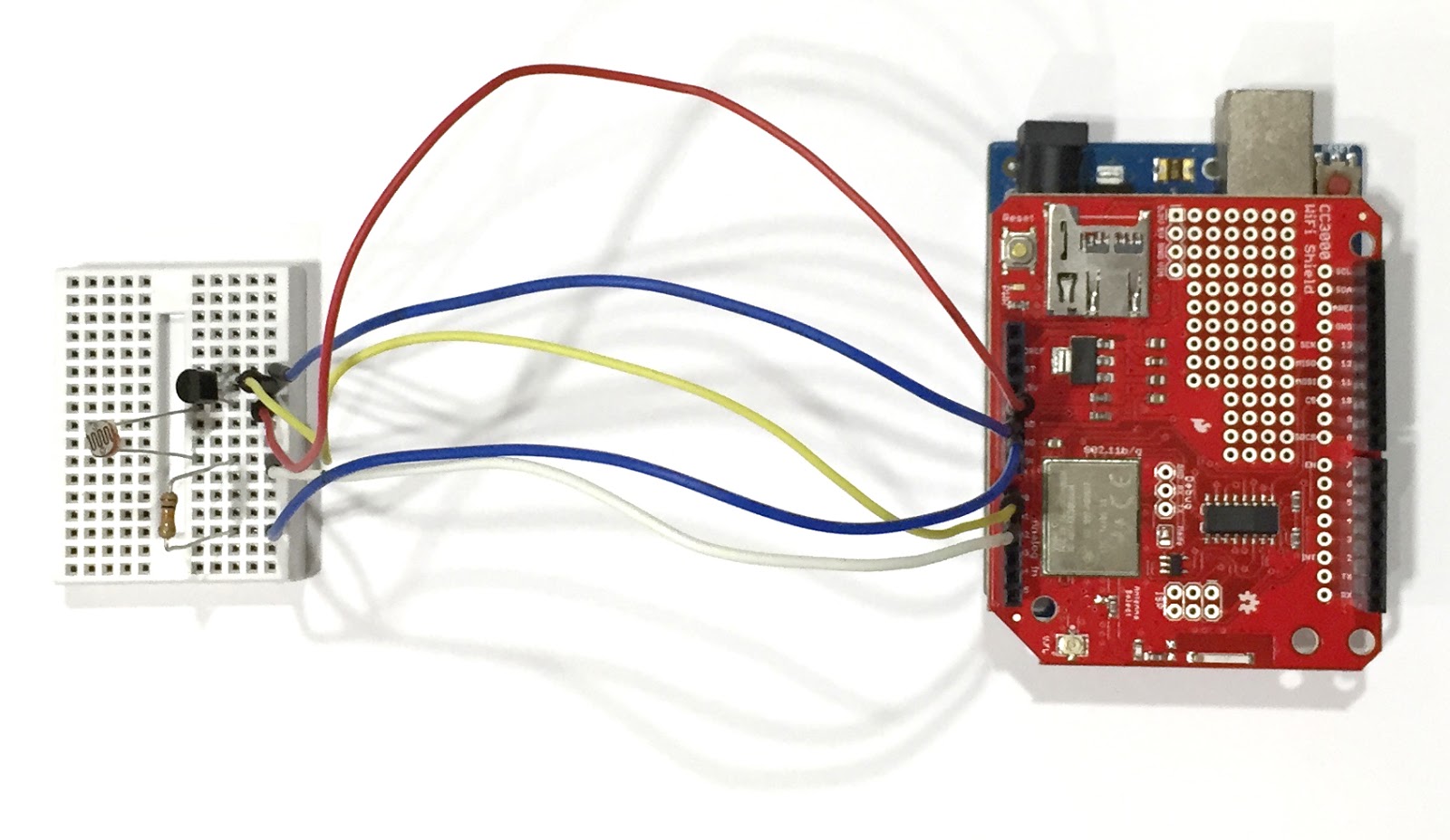 センサー情報をdata.sparkfunに保存する