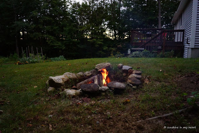 Sunshine in my ♥: Lagerfeuer und Essen unterm Sternenhimmel