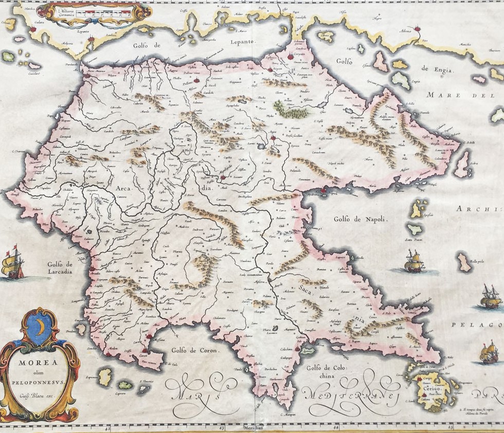 O χάρτης των Willem & Joan Blaeu
