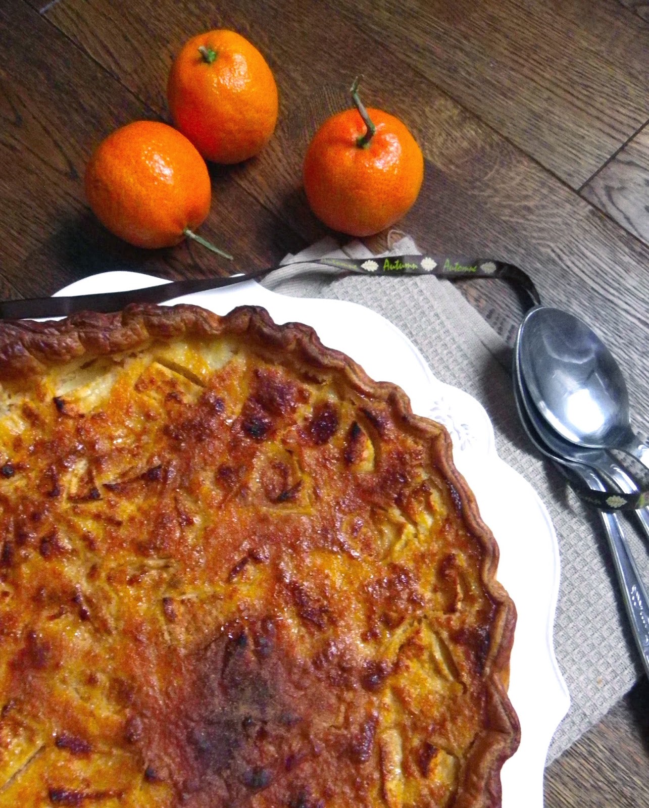 Combien De Pomme Noisette Pour 100g Rosenoisettes: Tarte sucrée à la courge, pomme et clémentine
