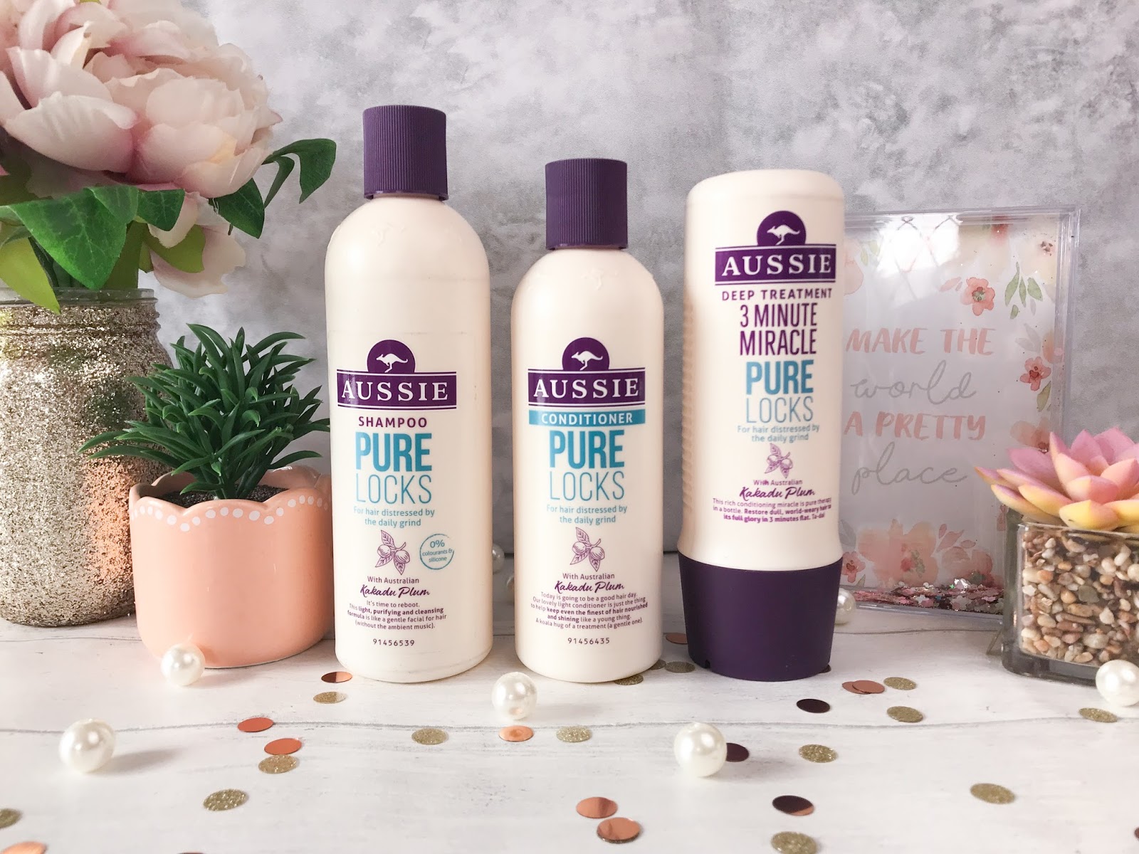 Aussie Pure Locks Haircare Collection Kathryn's Loves