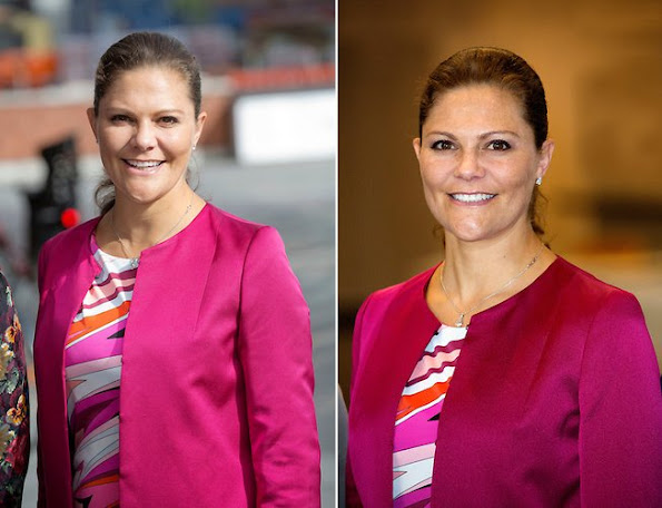 Crown Princess Victoria of Sweden attended the 10th anniversary of the European Centre for Disease Prevention and Control (ECDC)