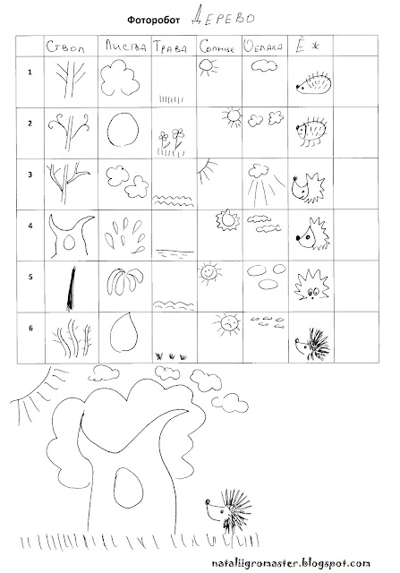 РИСОВАТелЬная игра ФОТОРОБОТ - РАСПЕЧАТАЙ и ИГРАЙ :: Игры, в которые ...