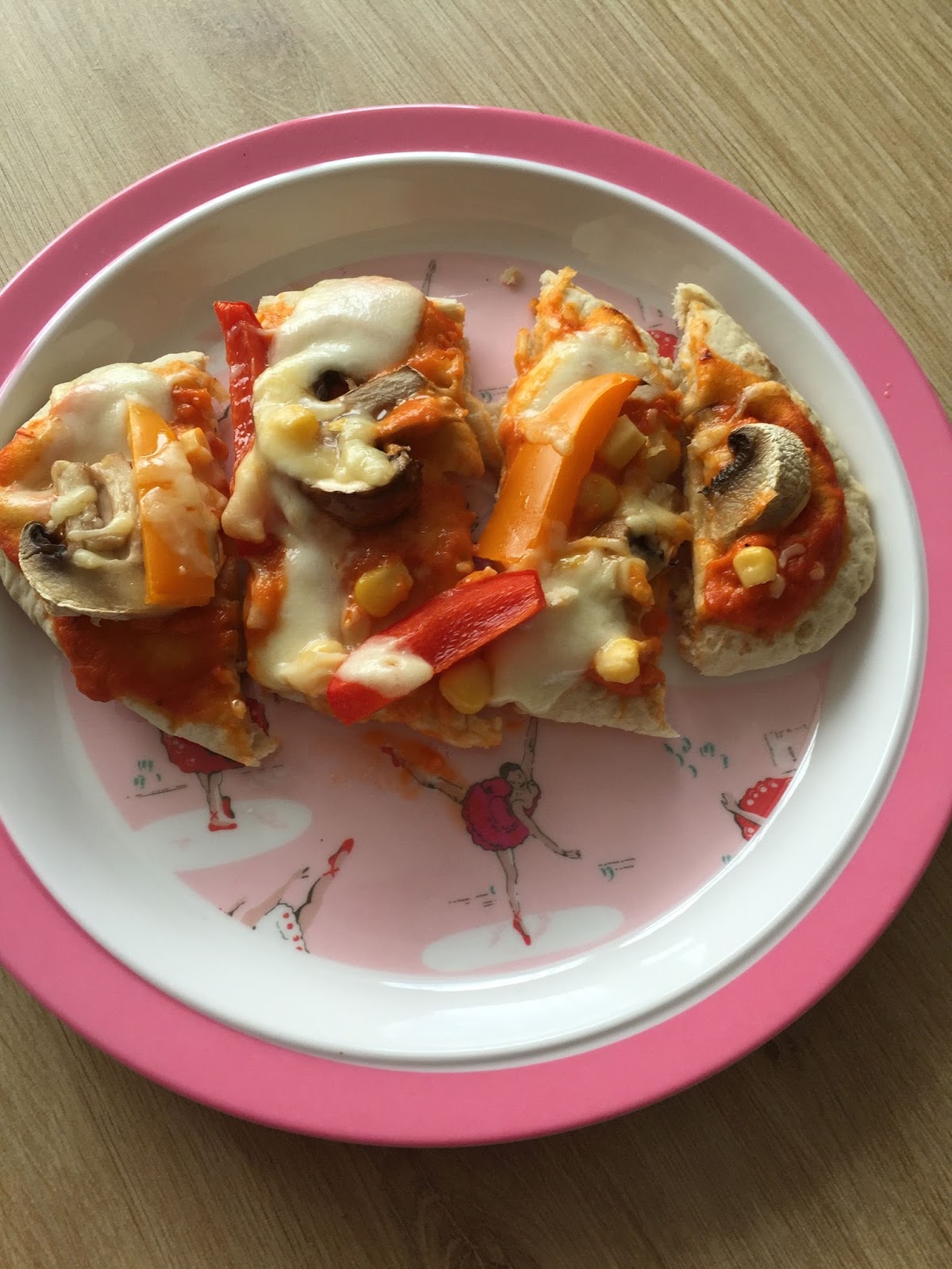 Bistro Becs and Family Baby Bites Pitta Pizza