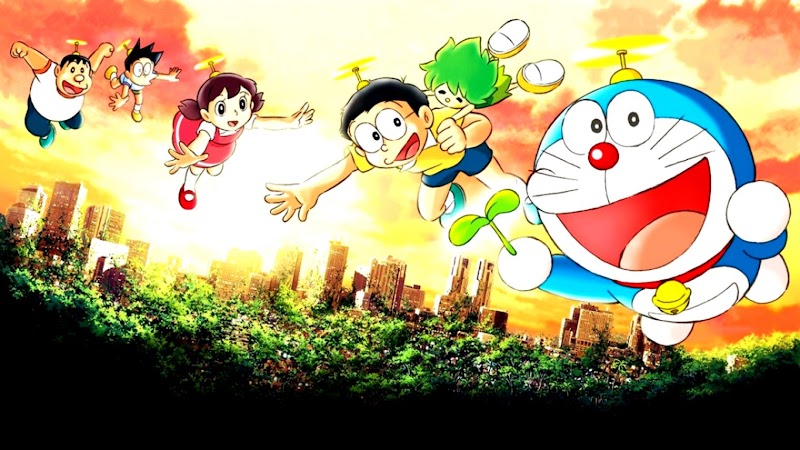 15+ Trend Masa Kini Background Pemandangan Doraemon