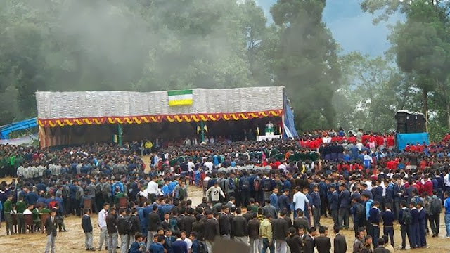 Students Meeting at MH Ground for Gorkhaland