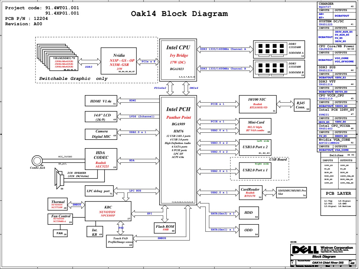 dell 3421 schematic