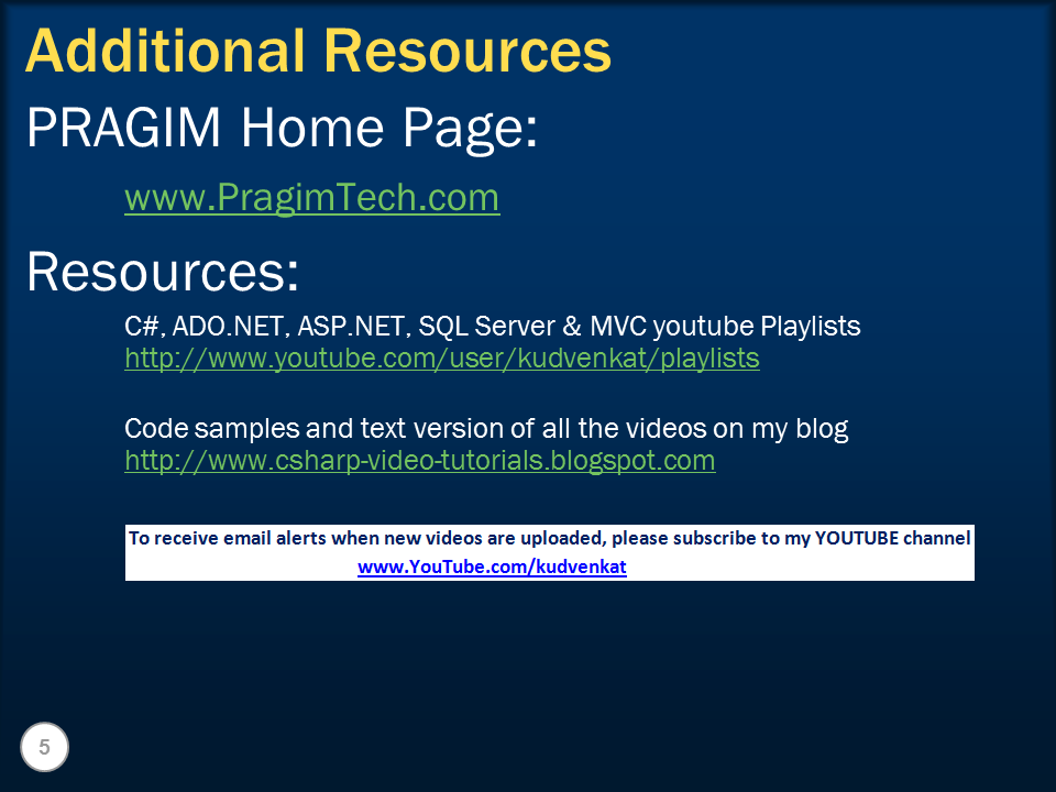 Sql server, .net and c# video tutorial: SQL Server deadlock analysis ...