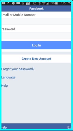 Mobile facebook login Hacked Facebook