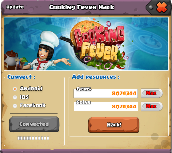 Cooking Fever Hack Download Learnplay S Diary