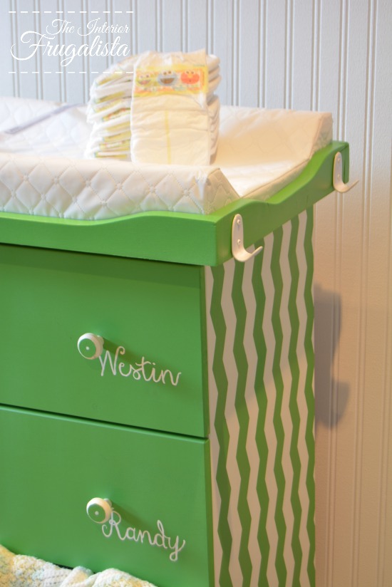 IKEA Tarva Change Table Hack {and a baby shower} Interior Frugalista