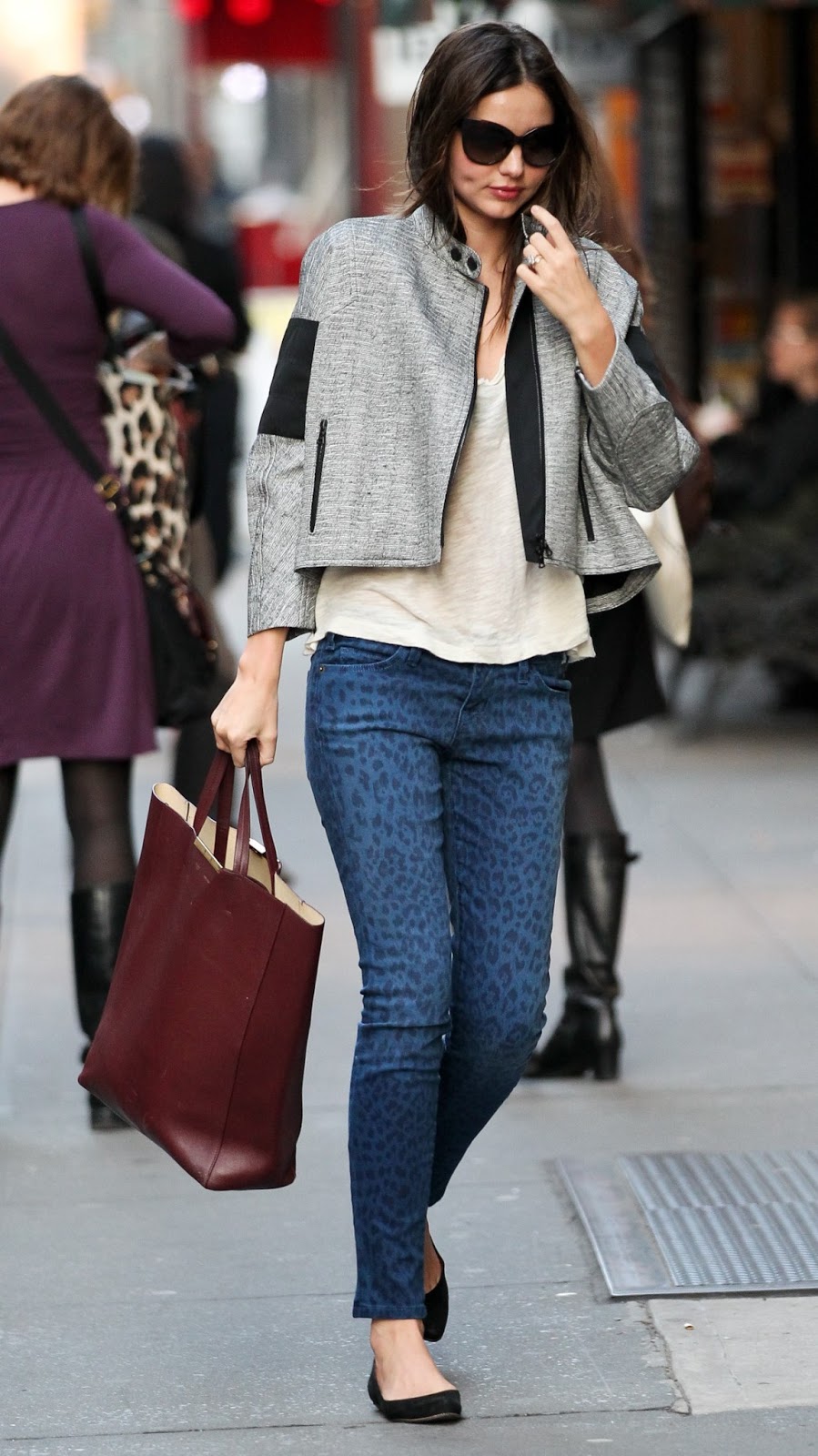 Never Be Afraid I Celebrity Inspiration + Fashion: Miranda Kerr's ...