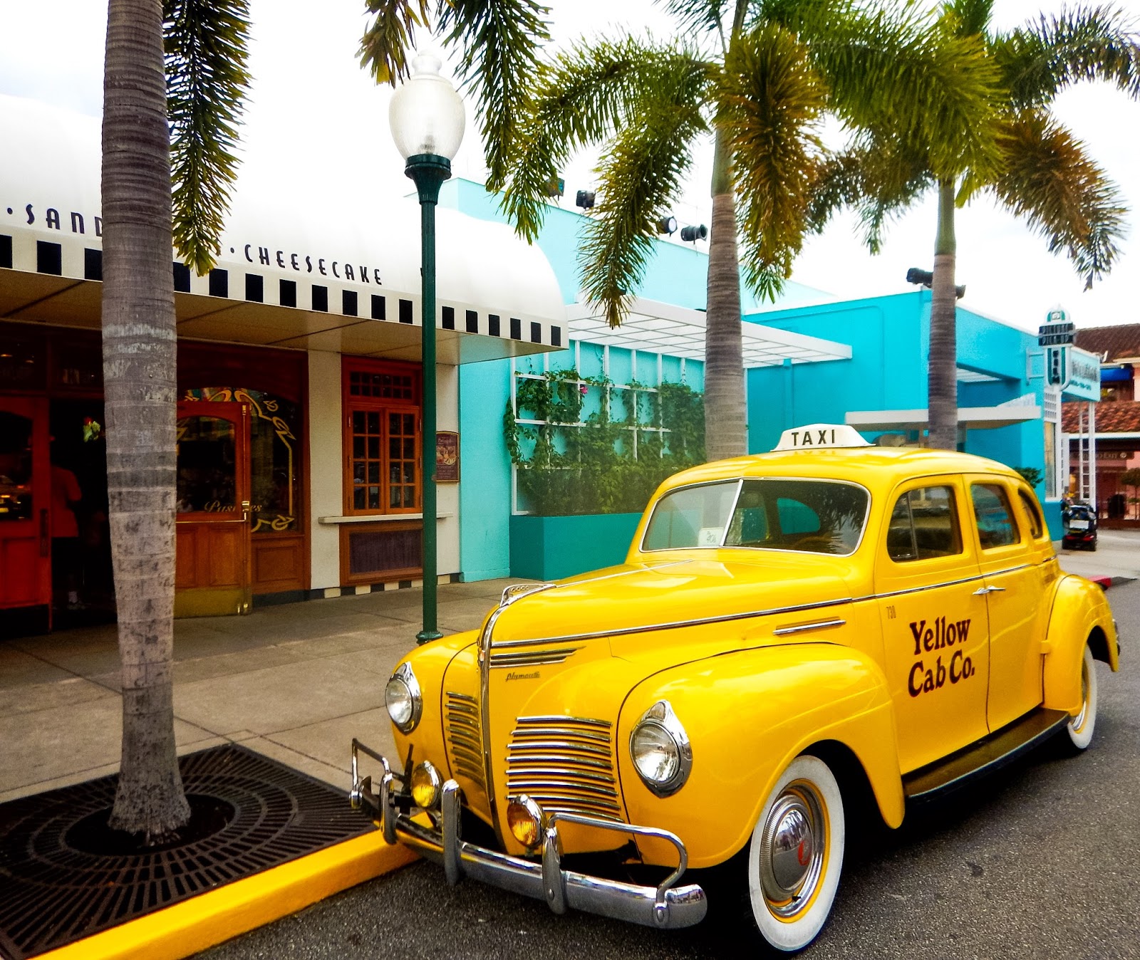 yellow cab co. at universal studios in orlando