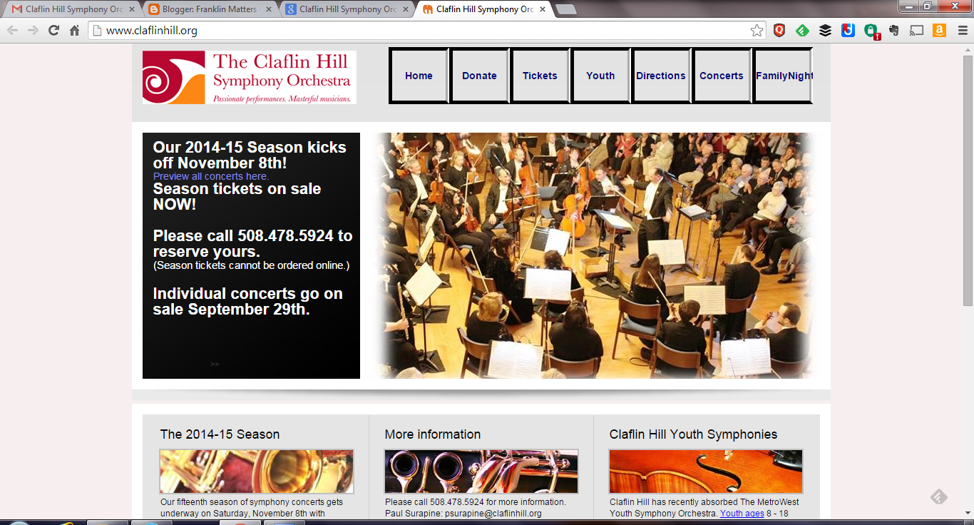Clafin Hill Symphony Orchestra