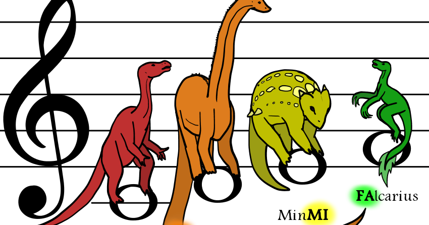 dinosaur with scales on back