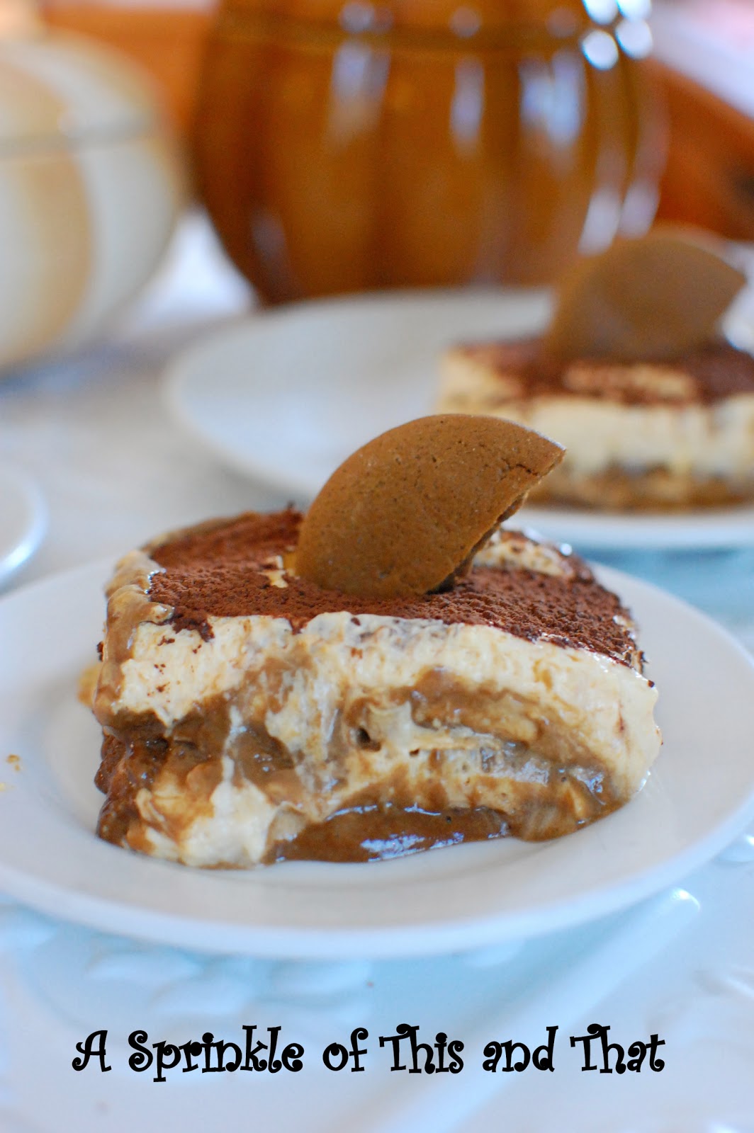 A Sprinkle of This and That: Pumpkin Pie Mousse