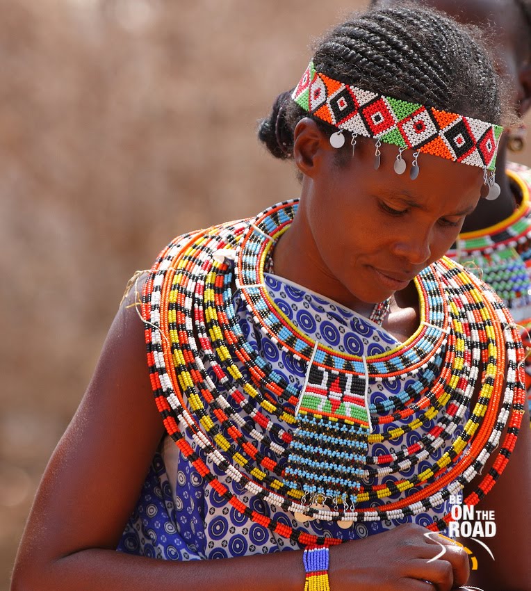 Colorful Samburu tribe of Kenya