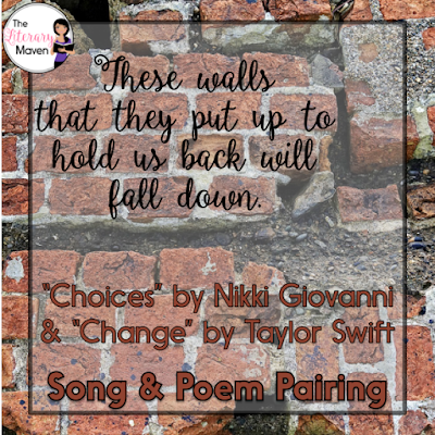 Many students are intimidated by poetry, so using music can help you ease them into poetry analysis as there's really no difference between looking at the lyrics of a song and the lines of a poem. Read on for 15 song and poem pairings that will liven up your poetry unit.
