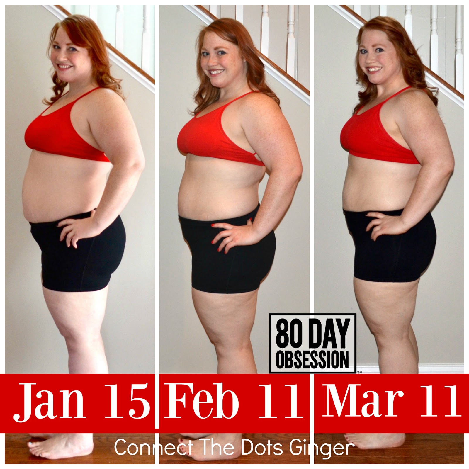 Connect the Dots Ginger Becky Allen: 80 Day Obsession: Phase 2 Results