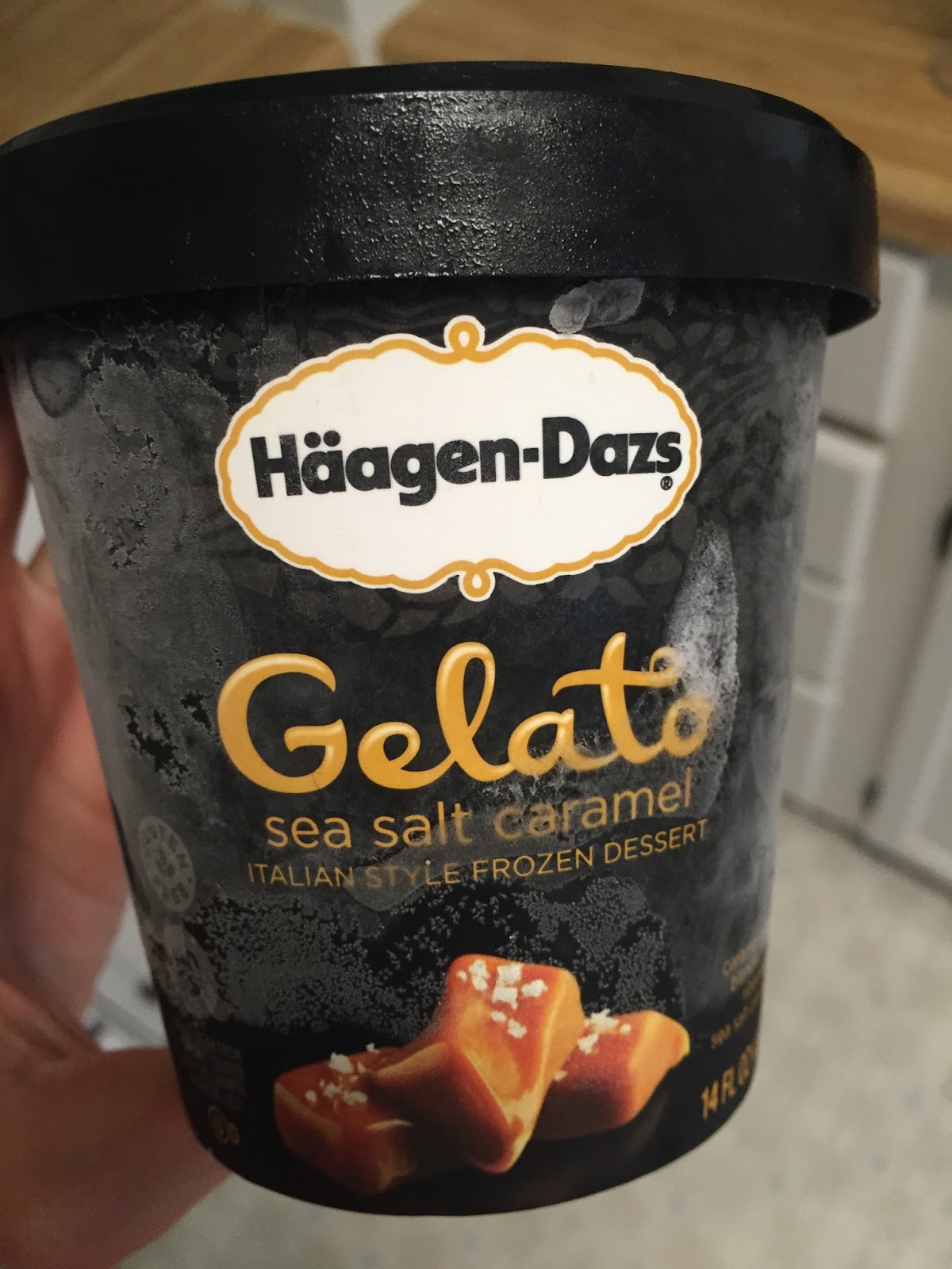 HaagenDazs Sea Salt Caramel Gelato