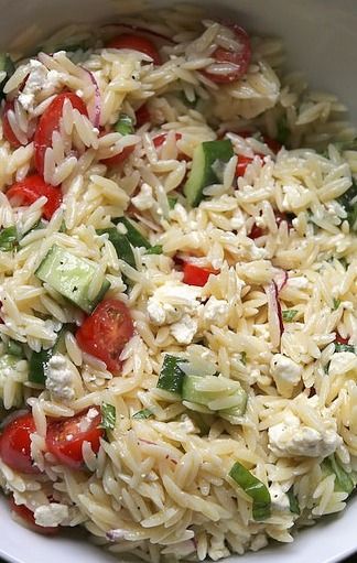 IT’S NOT SUMMER YET GREEK PASTA SALAD IT’S NOT SUMMER YET GREEK PASTA SALAD