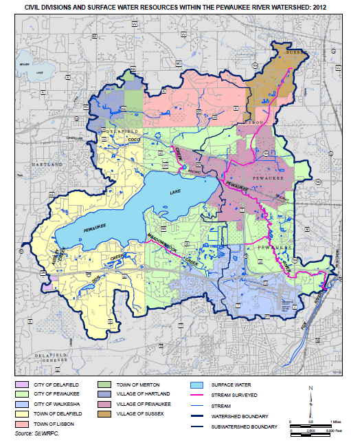 Pewaukee River Partnership Maps