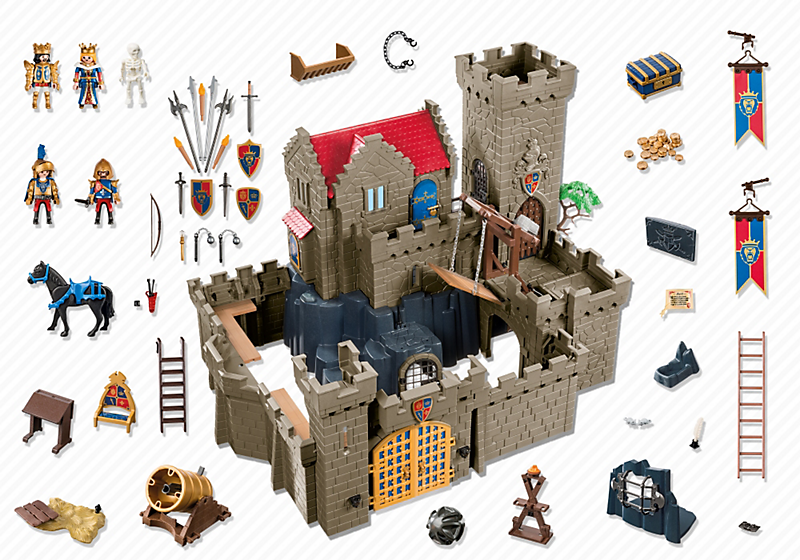 Les chevaliers Playmobil: Ch?�teau Playmobil des chevaliers du Lion Imp?�rial