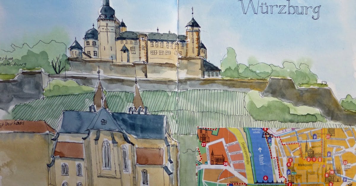 Urban Sketchers Switzerland: Würzburg