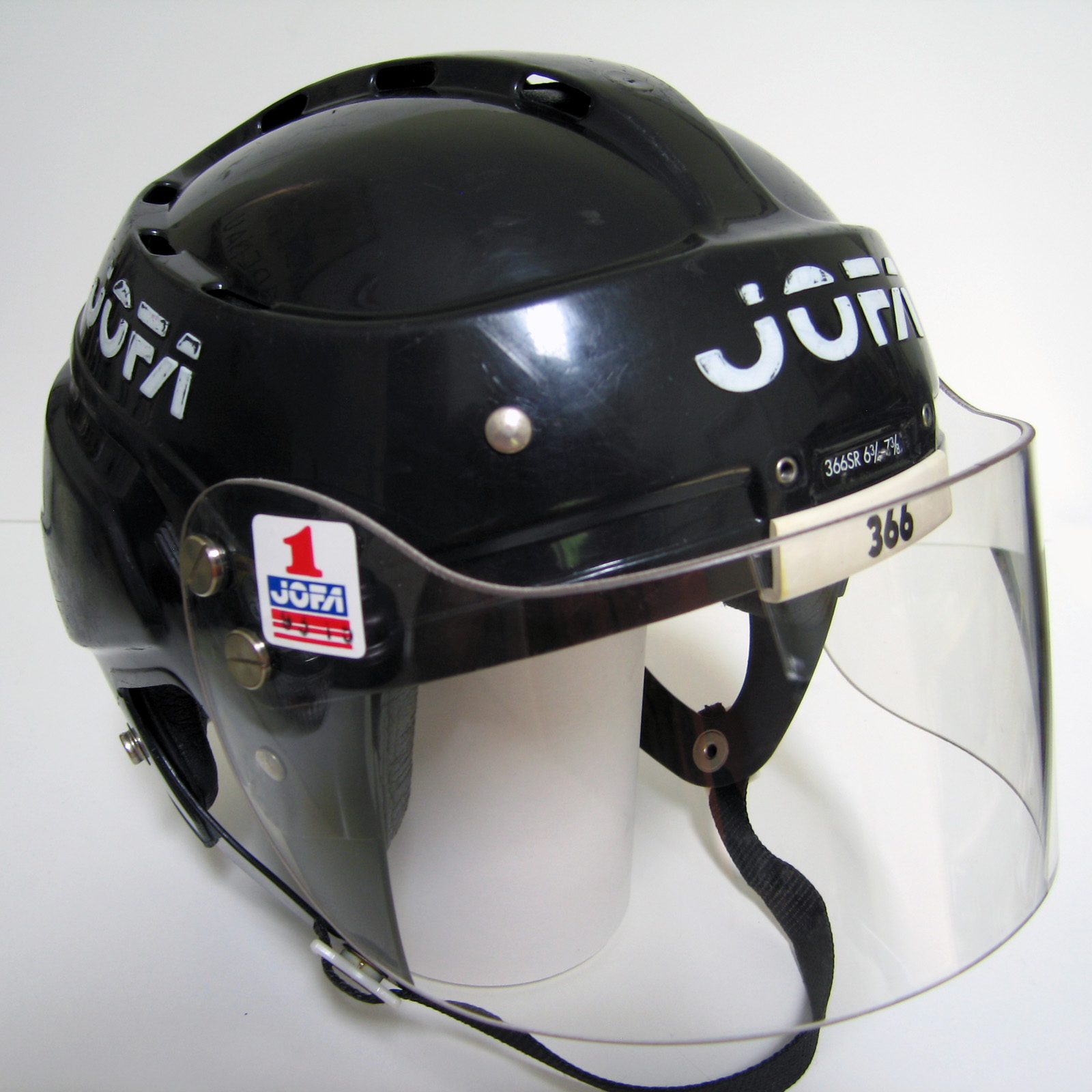 JOFA Helmets Halos of Hockey The JOFA 366 / Visirett