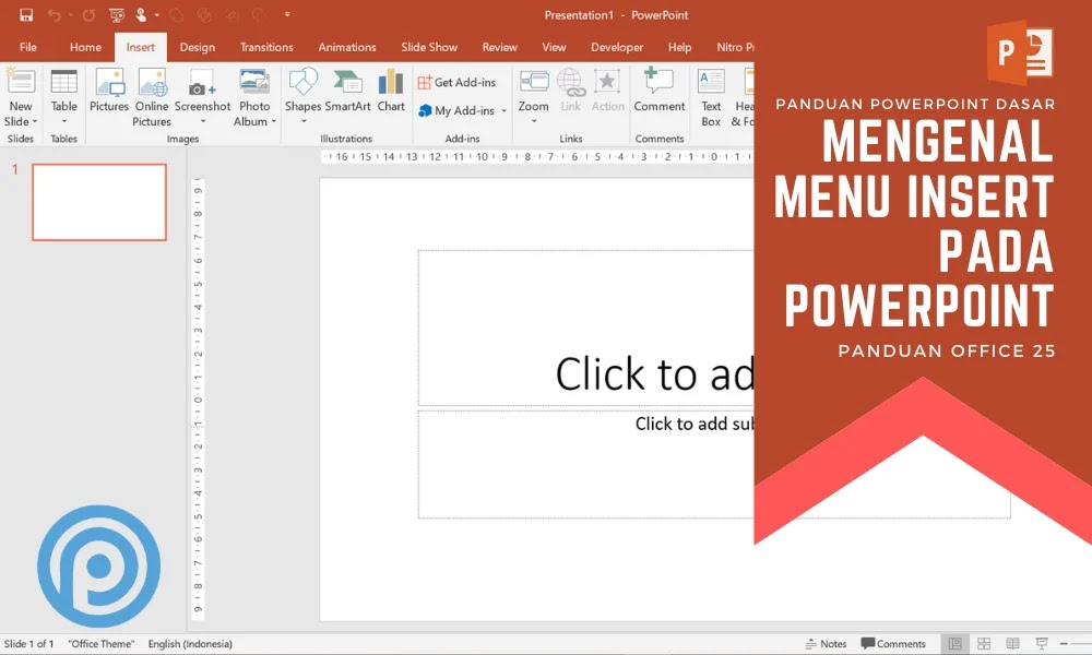 30+ Yang termasuk dalam menu insert pada powerpoint adalah information