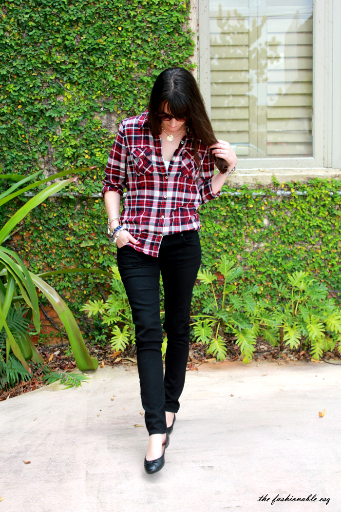 The Fashionable Esq OOTD How to Style Plaid