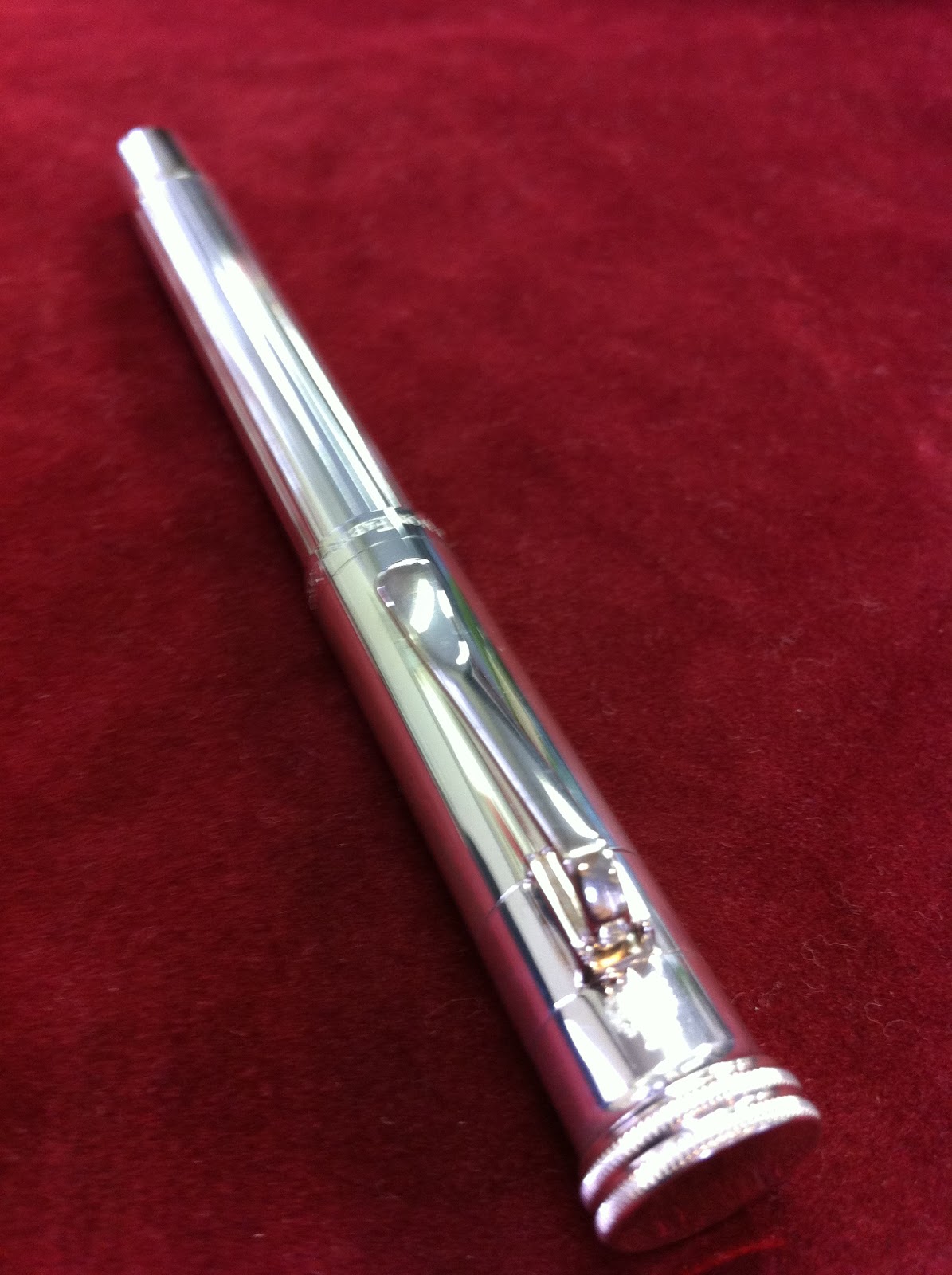 GEAR-BASE: Graf von Faber-Castell Classic STERLING SILVER Fountain Pen