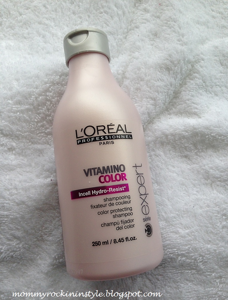 Presenter hat arkiv L'Oreal Professional Paris Vitamino Color Shampoo Review - Mommy Rockin' In  Style
