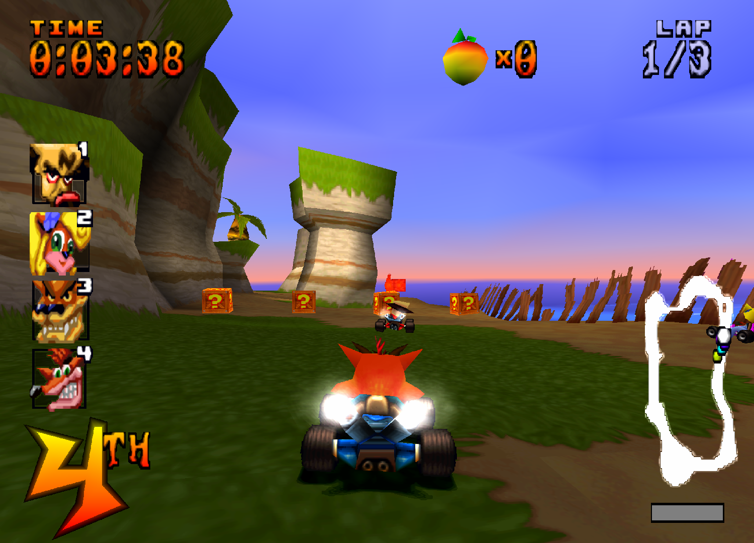 Blog de Emulación. [Analisis] Crash Team Racing (PSX) ePSXe v1.9.0 x86
