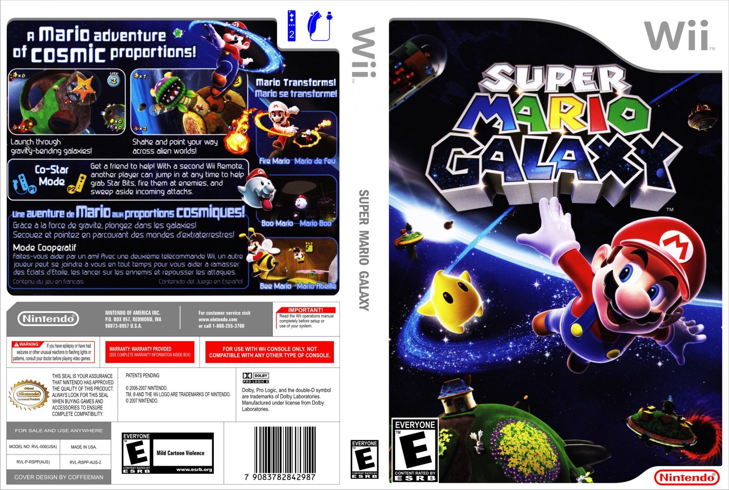 Super Mario Galaxy - Wii.