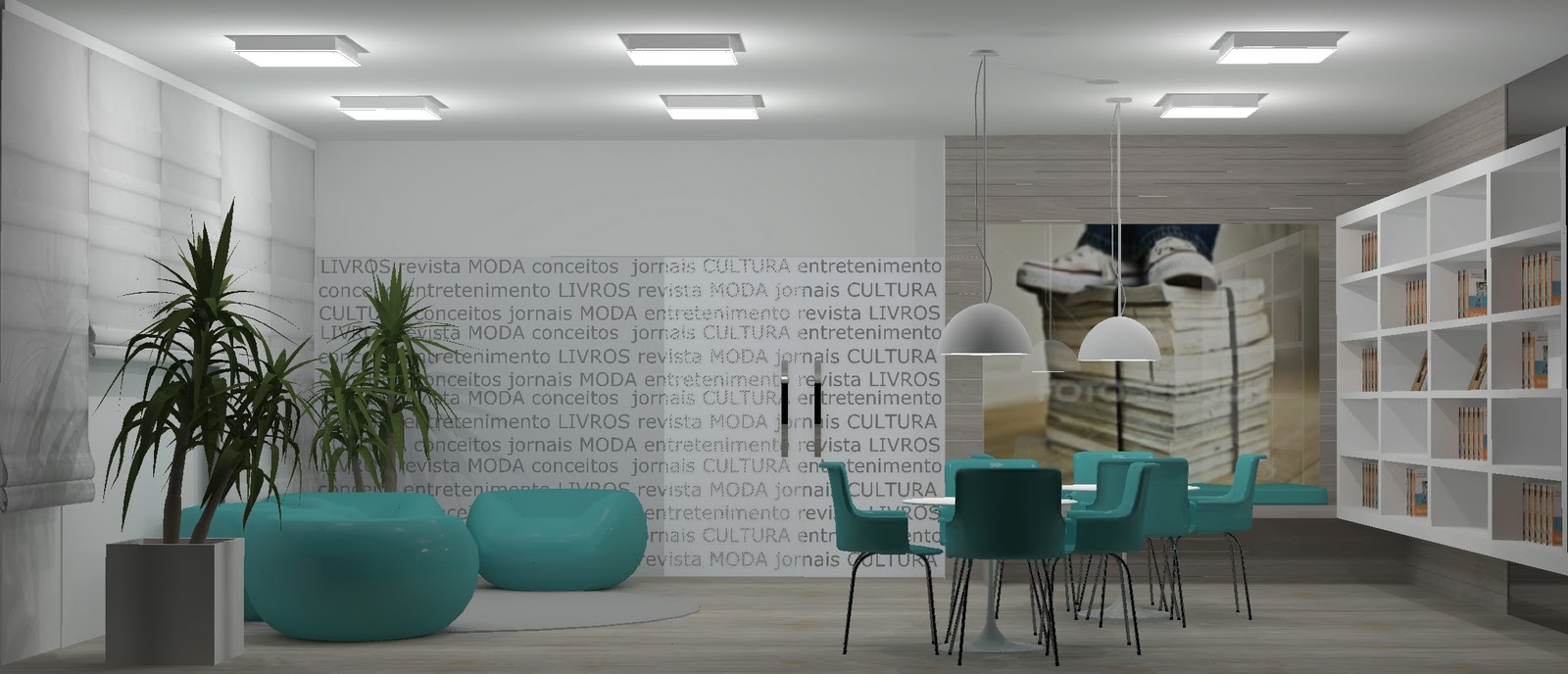 Daniela Viana e Lilian Maravai . Arquitetura.: Proposta de espaços de ...