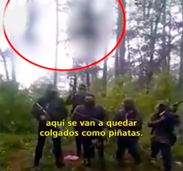 VIDEO SICARIOS cuelgan como piñatas a sus enemigos en Guerrero. Noticias en tiempo real