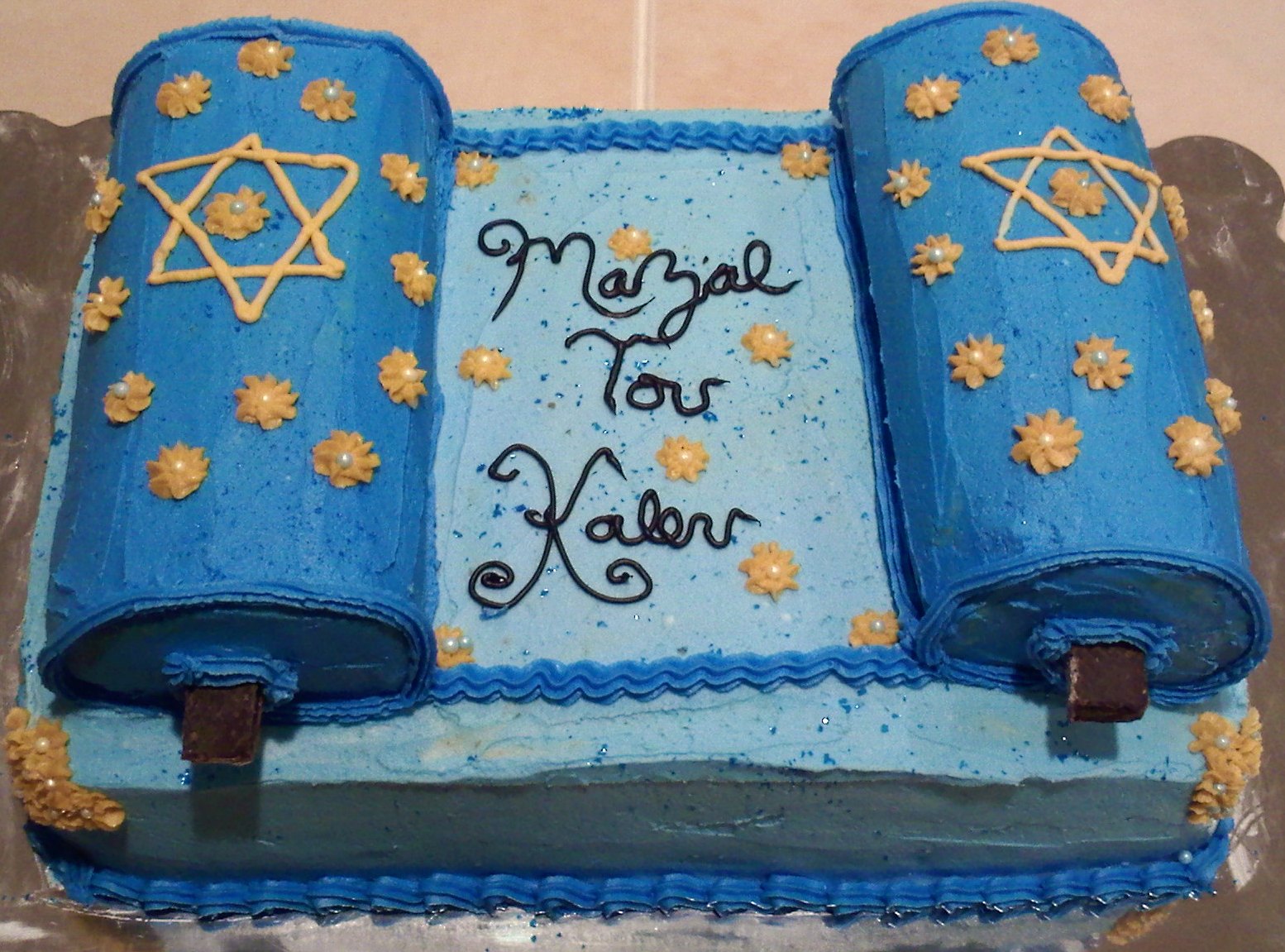 Uncle ELT's Bar Mitzvah Torah Cake