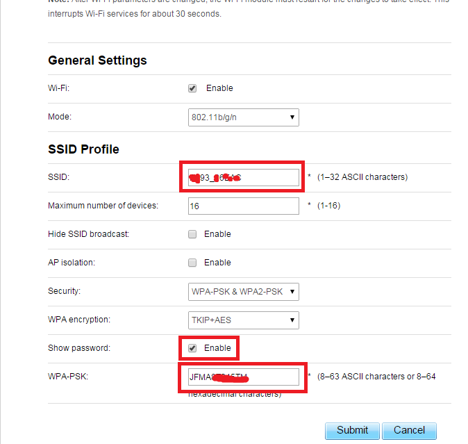 How to Set SSID and WIFI Password on Huawei LTE Modem model B593s22