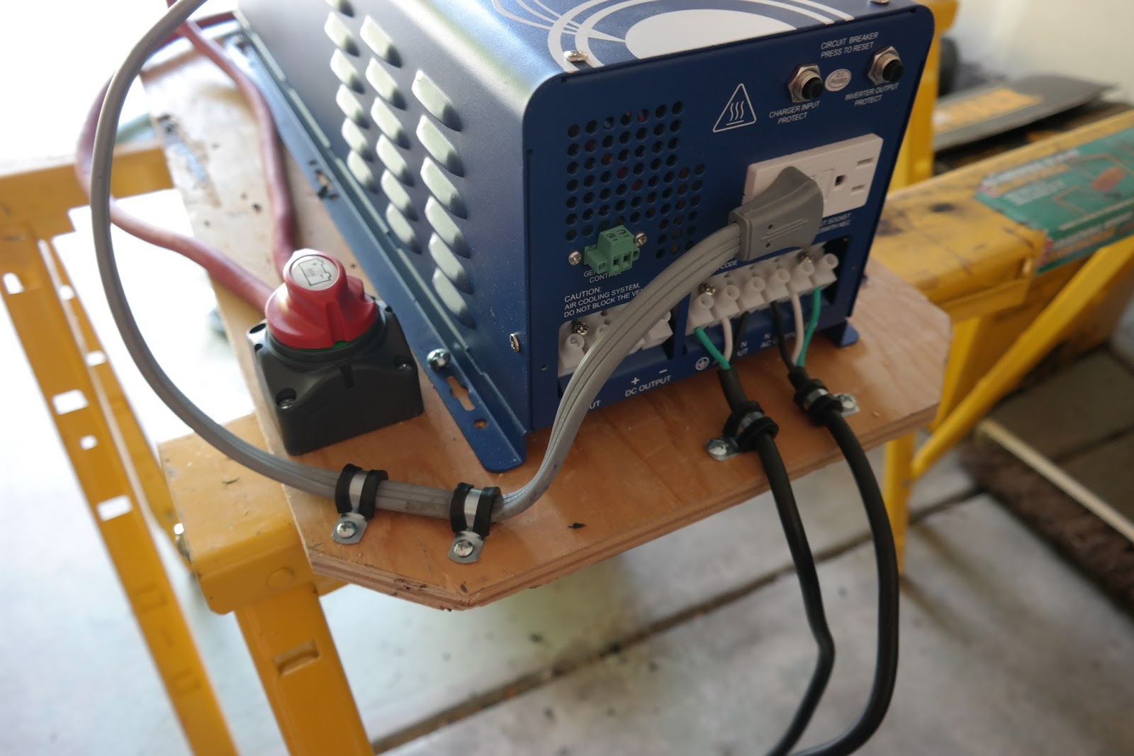 The GearBox RV Project: Battery and Inverter Installation